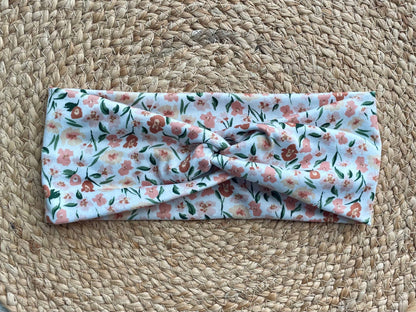 Painted Meadows Knit Twist Headband