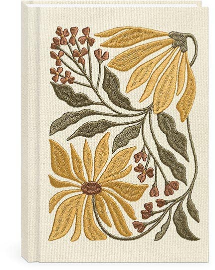 Fabric Journal Flower Market Sunflower - La Vie Est Belle