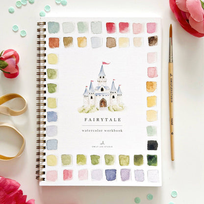 Fairytale Watercolor Workbook - La Vie Est Belle