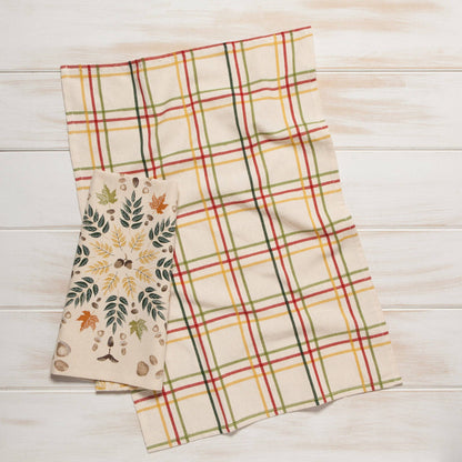 Fall Foliage Coordinated Dishtowels Set of 2 - La Vie Est Belle