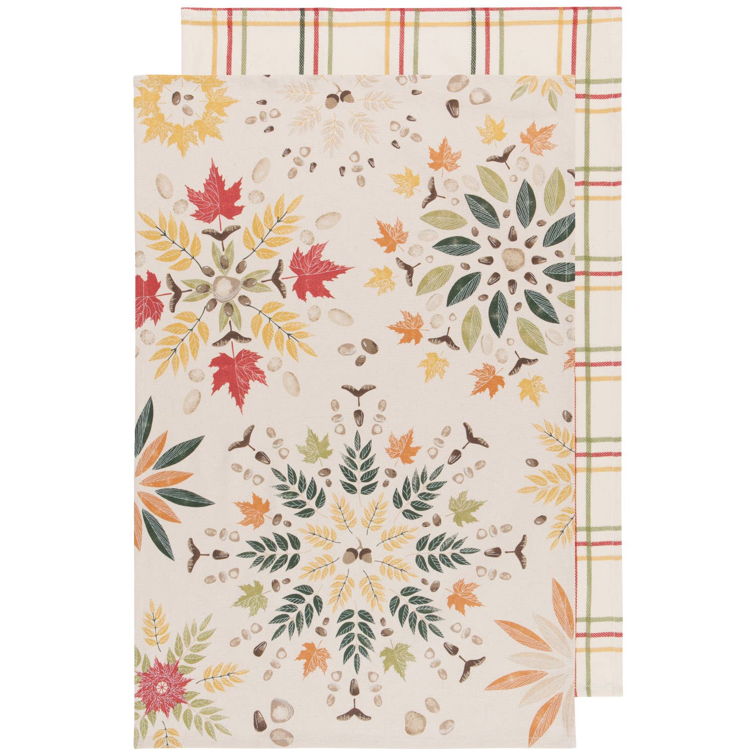 Fall Foliage Coordinated Dishtowels Set of 2 - La Vie Est Belle