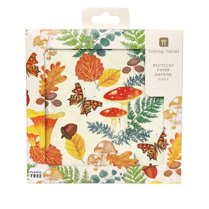 Fall Woodland Paper Napkins - 20 Pack | Fall Decor | - La Vie Est Belle