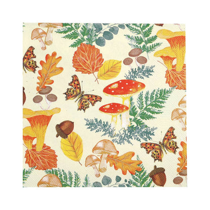 Fall Woodland Paper Napkins - 20 Pack | Fall Decor | - La Vie Est Belle