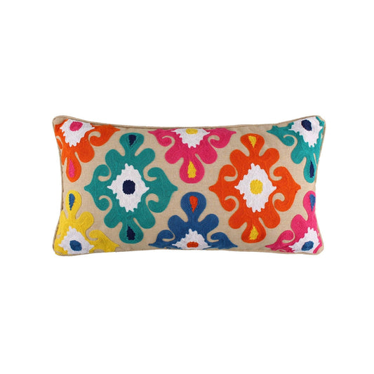 Fantasia Crewel Pillow - La Vie Est Belle
