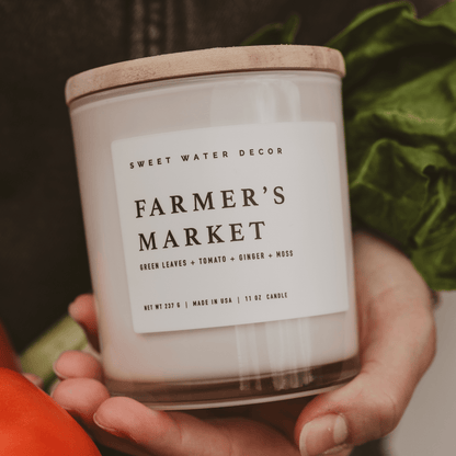 Farmer's Market 11 oz Soy Candle - La Vie Est Belle