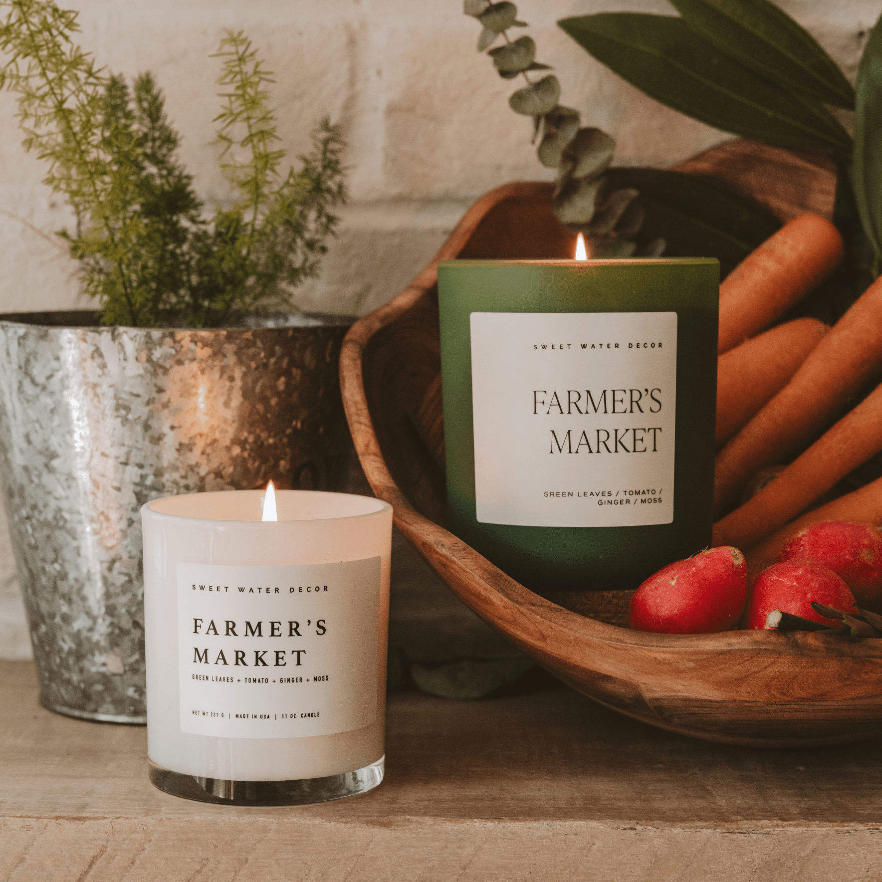 Farmer's Market 11 oz Soy Candle - La Vie Est Belle