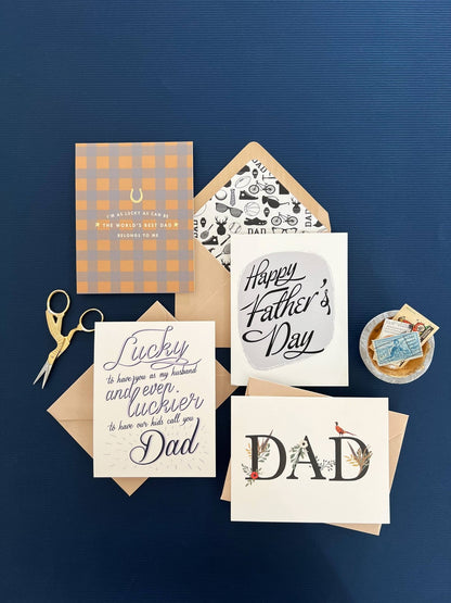 Father’s Day Graphics Greeting Card - La Vie Est Belle