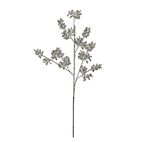 Faux Leaf Pick with Glitter - La Vie Est Belle