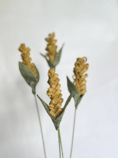 Felt Goldenspike Flower - La Vie Est Belle