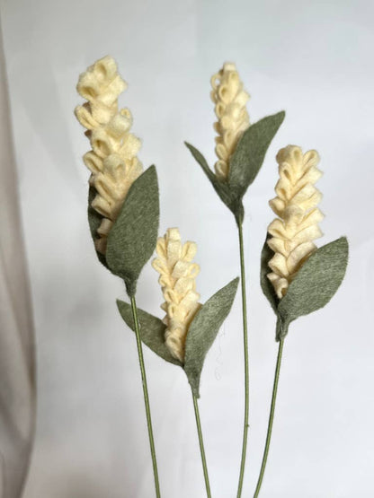 Felt Goldenspike Flower - La Vie Est Belle