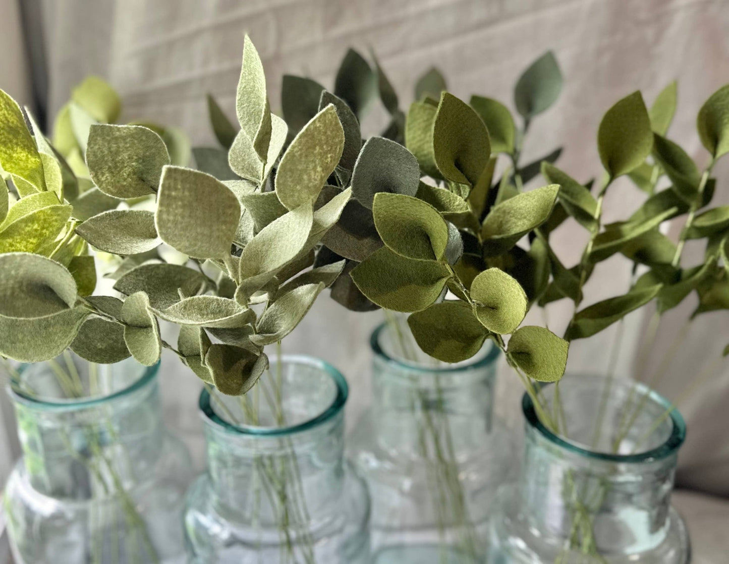 Felt Greenery Stems - La Vie Est Belle