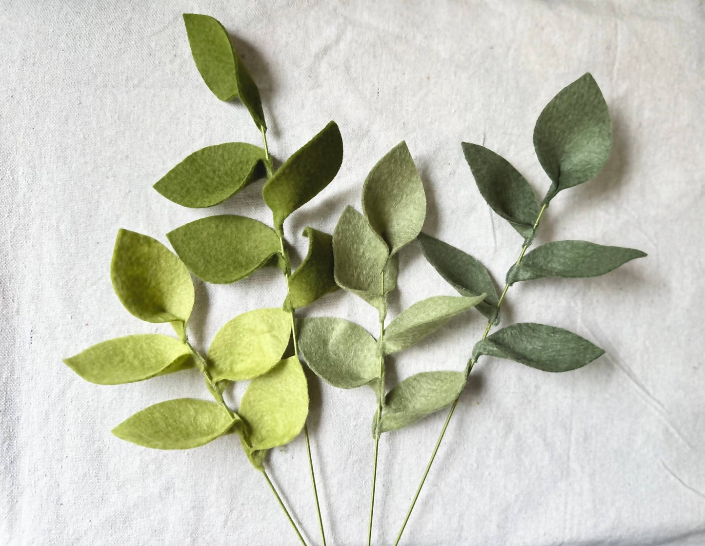 Felt Greenery Stems - La Vie Est Belle