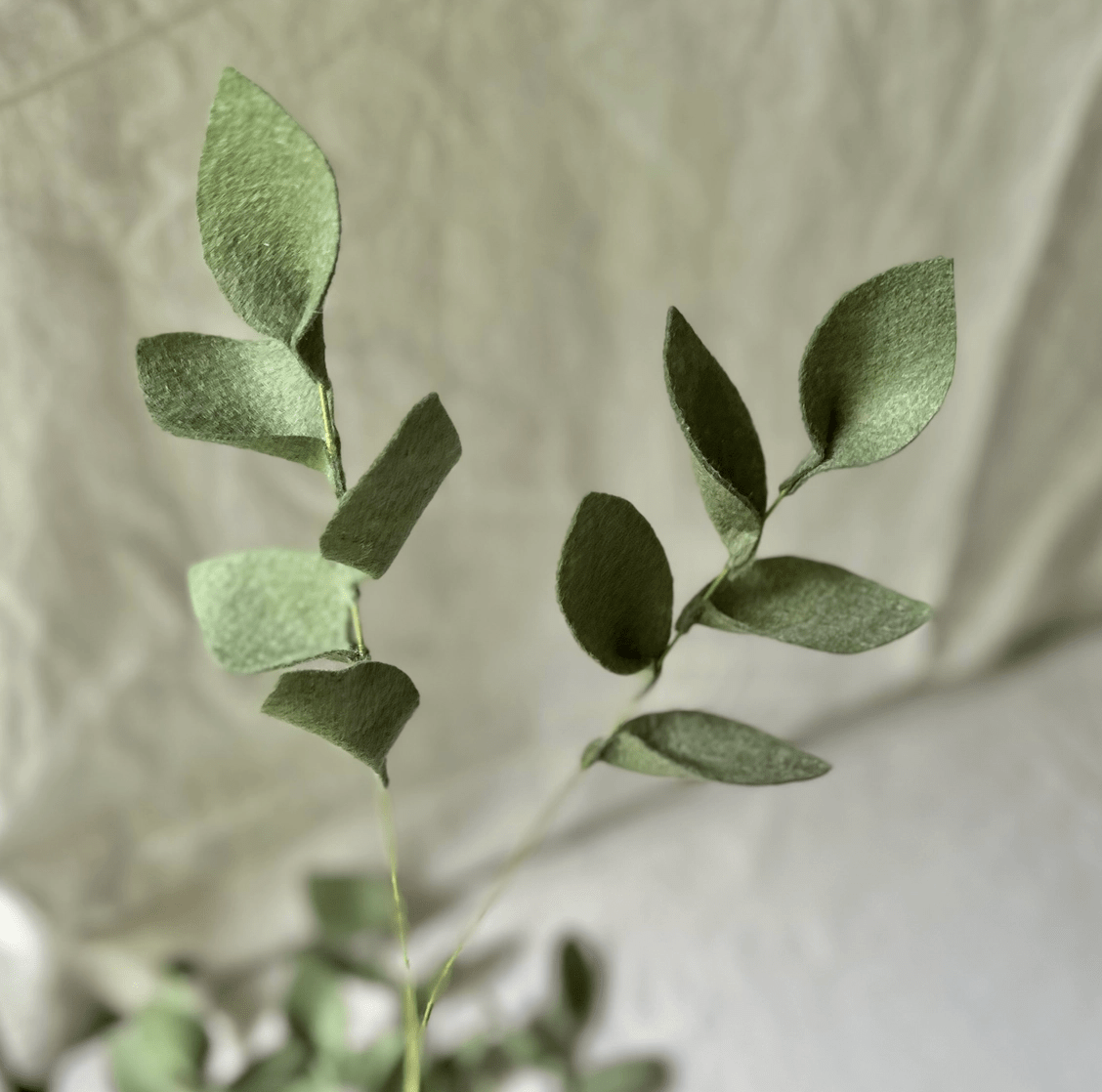 Felt Greenery Stems - La Vie Est Belle