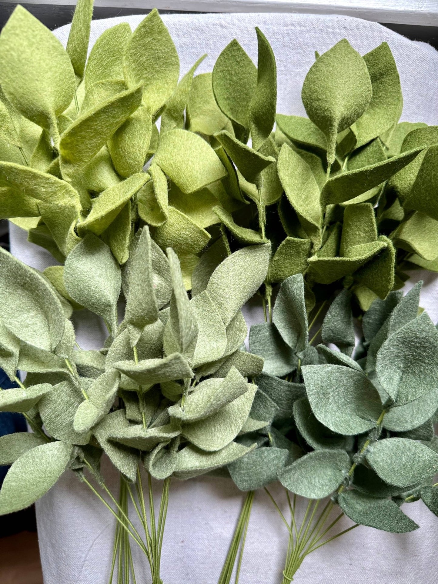 Felt Greenery Stems - La Vie Est Belle