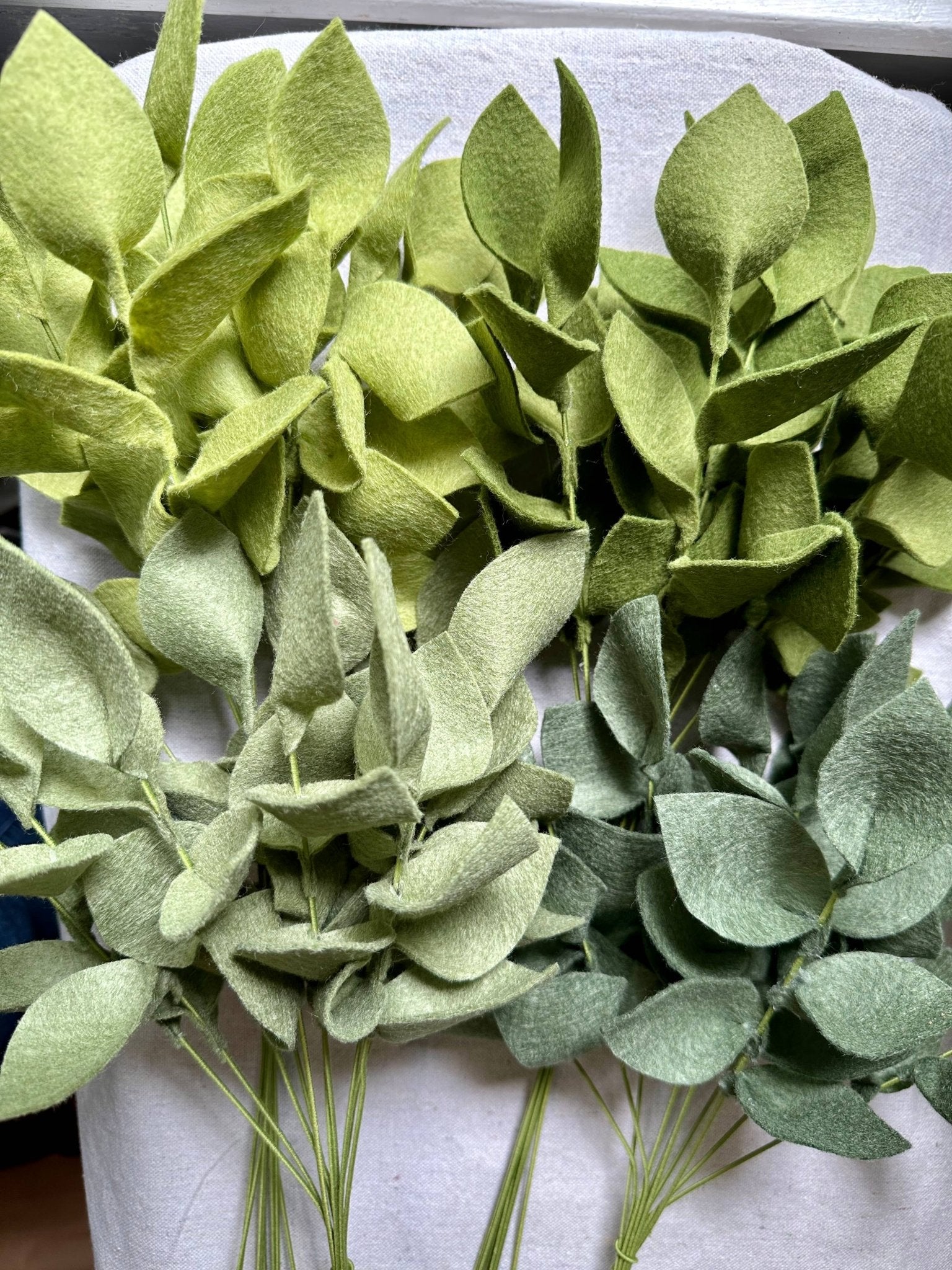 Felt Greenery Stems - La Vie Est Belle