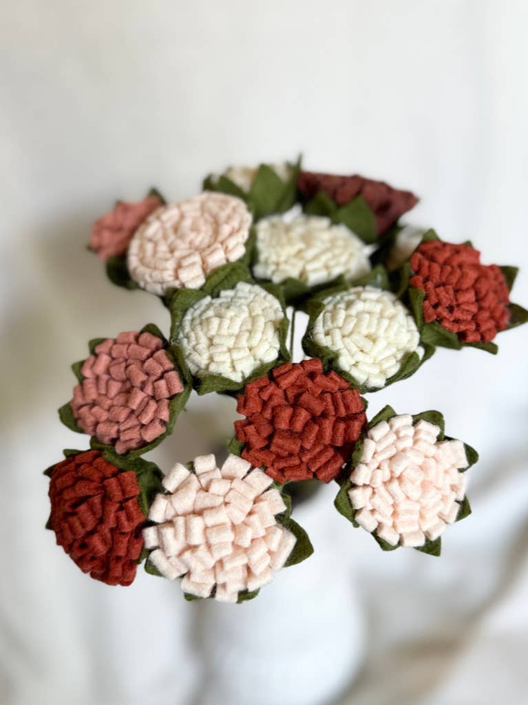 Felt Mum Flower - La Vie Est Belle