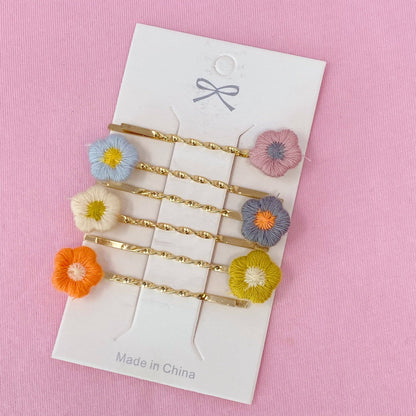 Floral Dream Bobby Pin Set - La Vie Est Belle