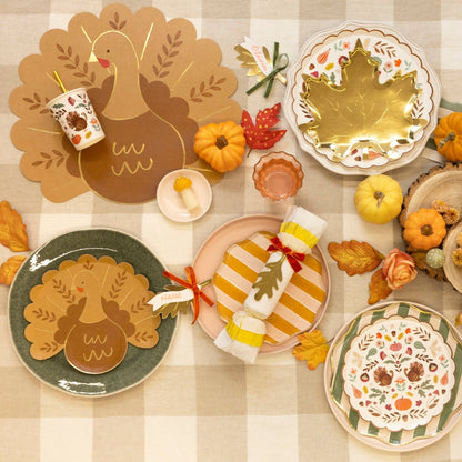 Folk Fall Side Plates - La Vie Est Belle