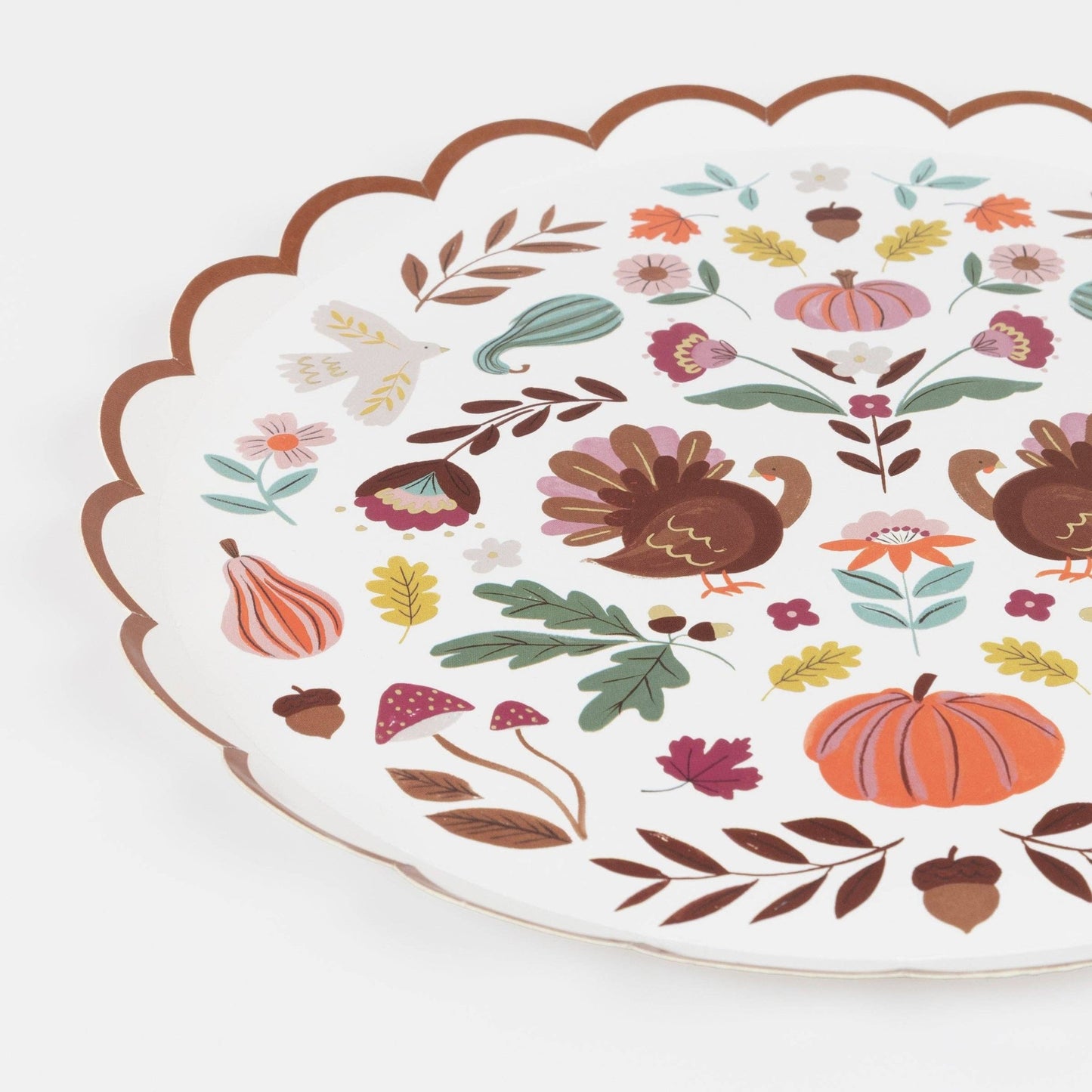 Folk Fall Side Plates - La Vie Est Belle