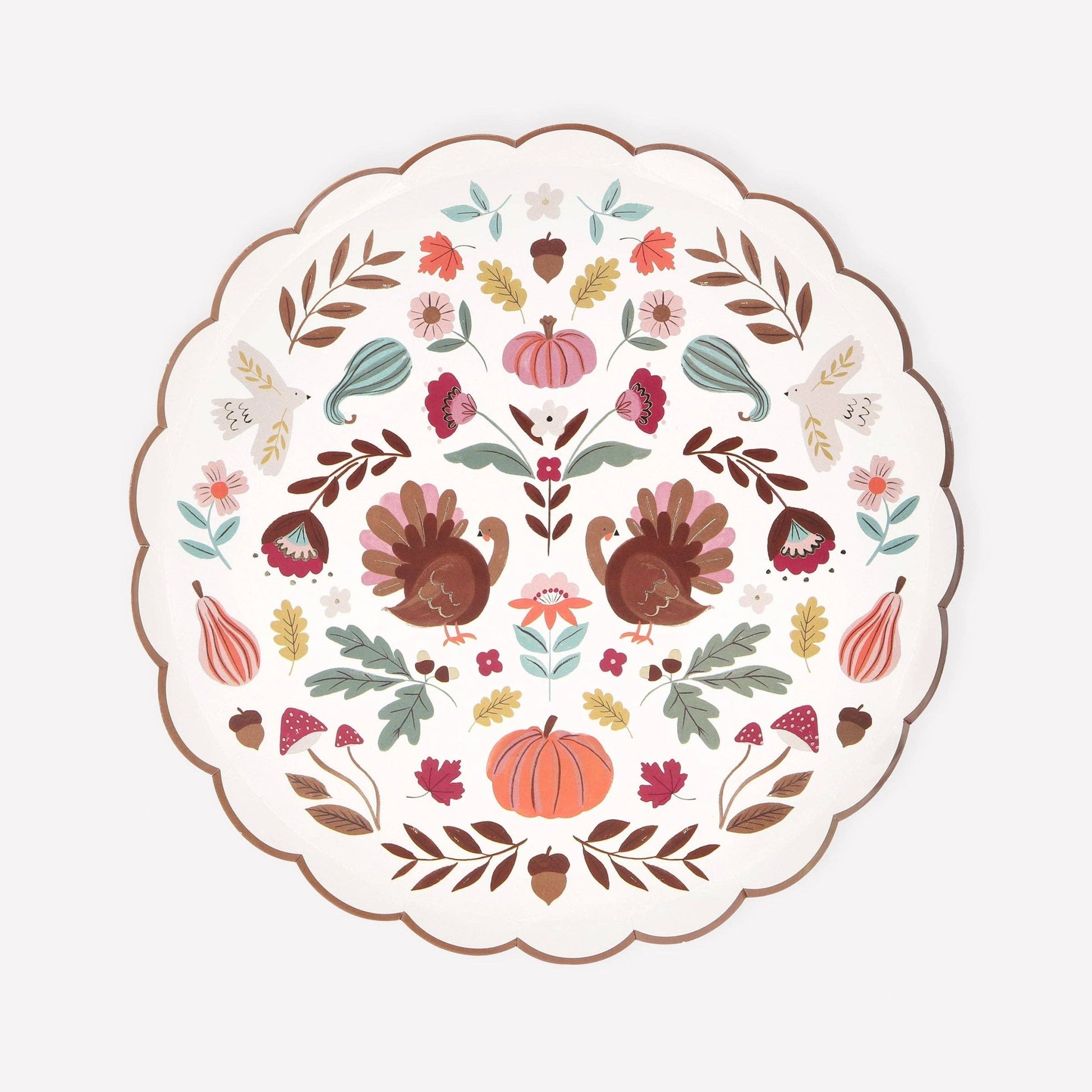 Folk Fall Side Plates - La Vie Est Belle