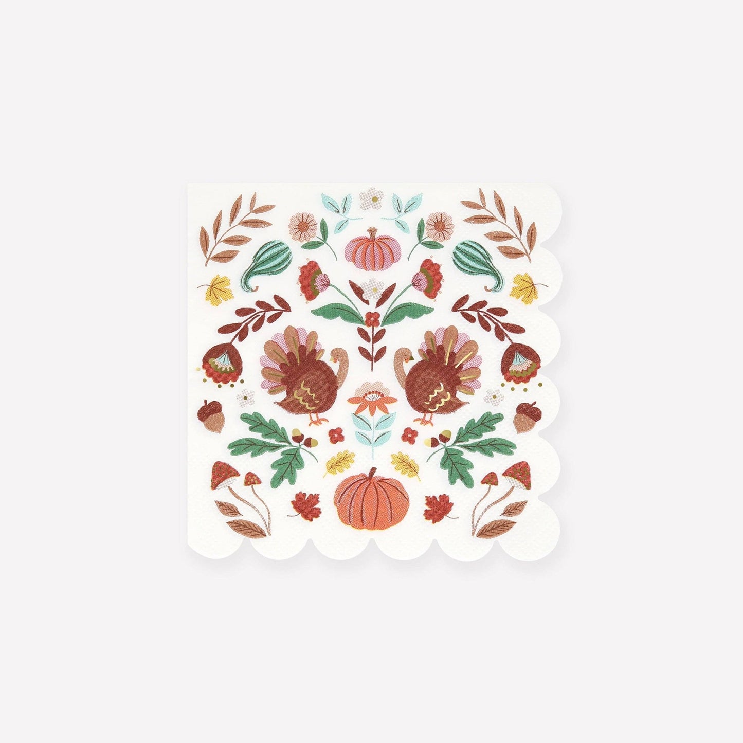 Folk Fall Small Napkins - La Vie Est Belle