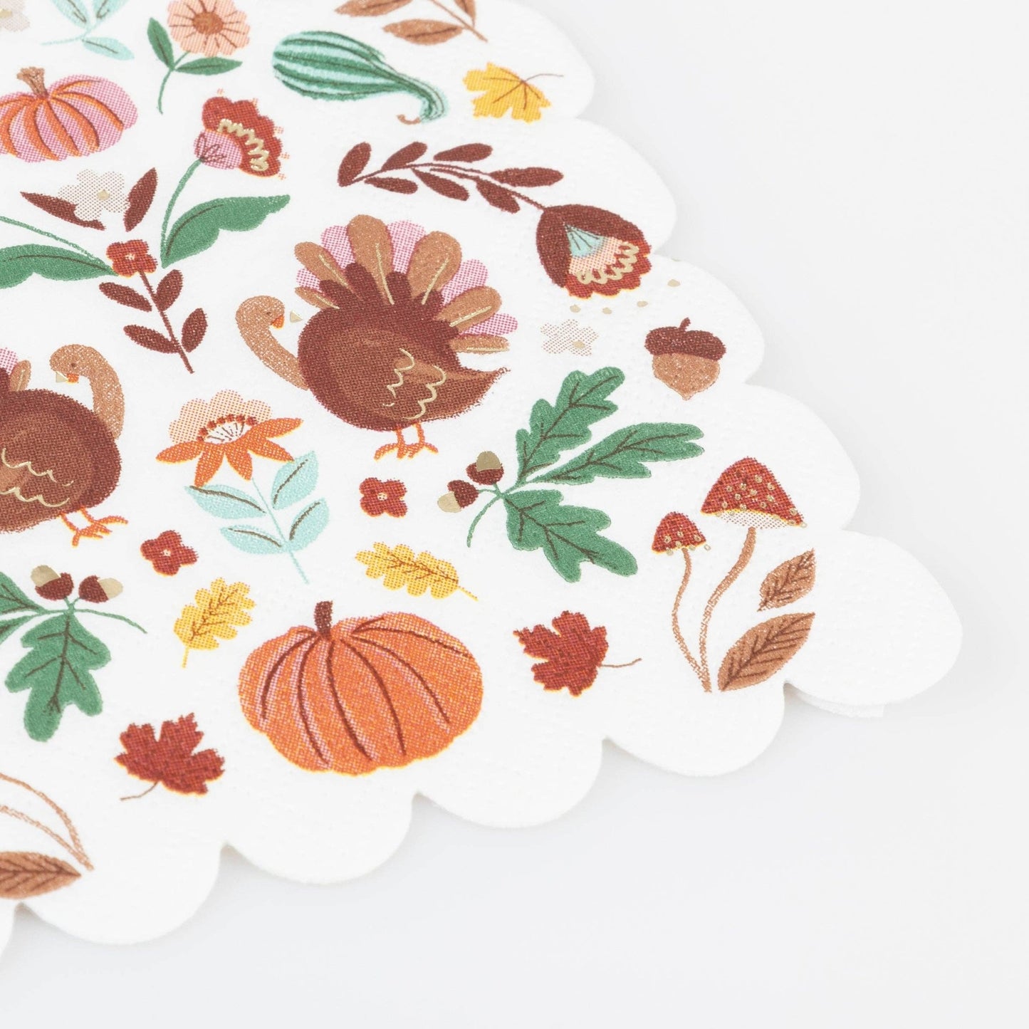 Folk Fall Small Napkins - La Vie Est Belle