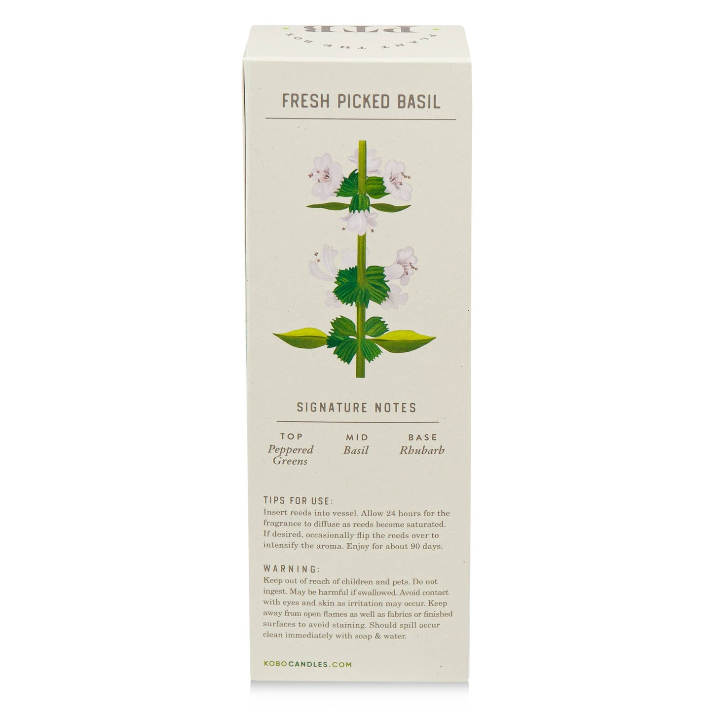Fresh Picked Basil Diffuser 4 oz - La Vie Est Belle
