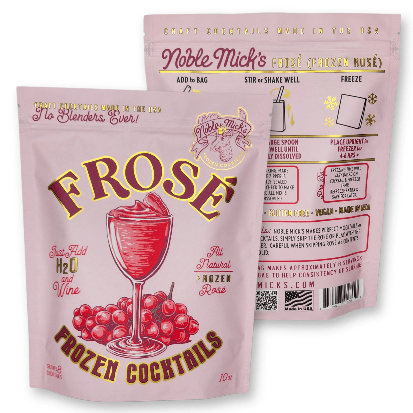 Frose' Frozen Cocktail -Just add Water + Wine - La Vie Est Belle