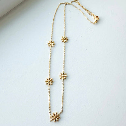 Fun Flowers Necklace - La Vie Est Belle