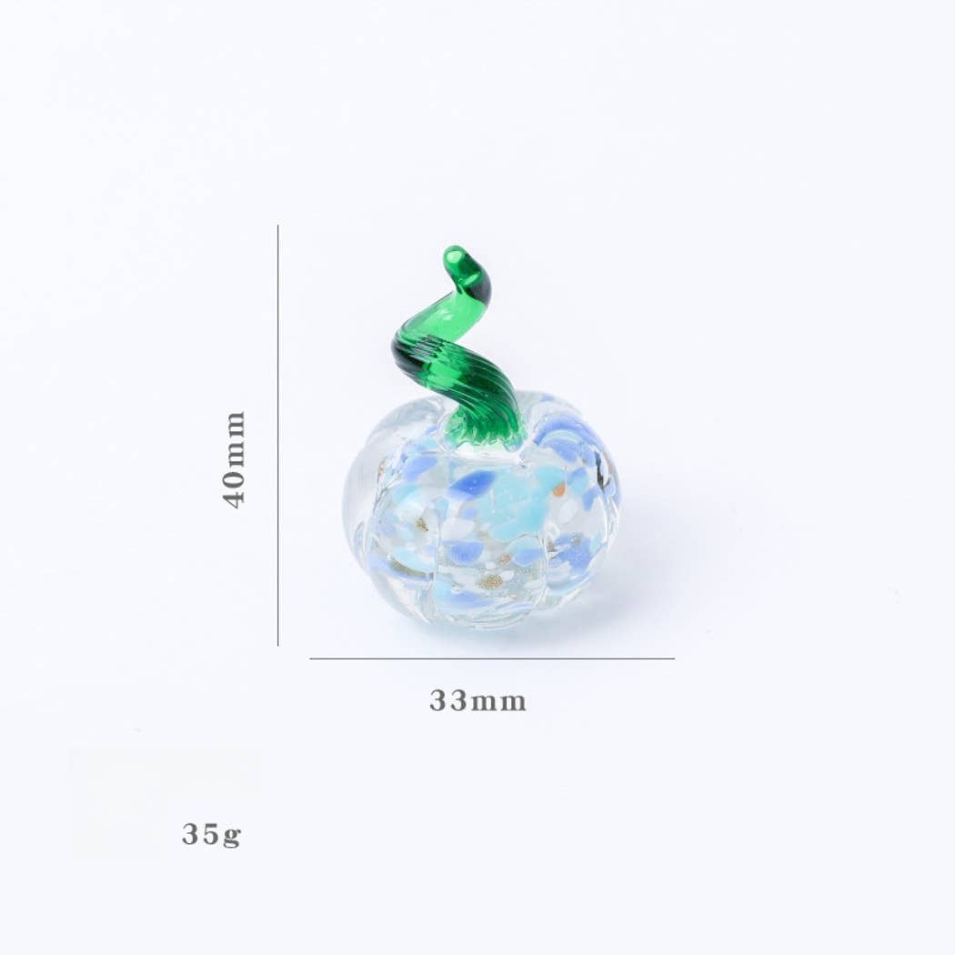 Glasira - Colorful Pumpkin Shape Table Ornament - La Vie Est Belle
