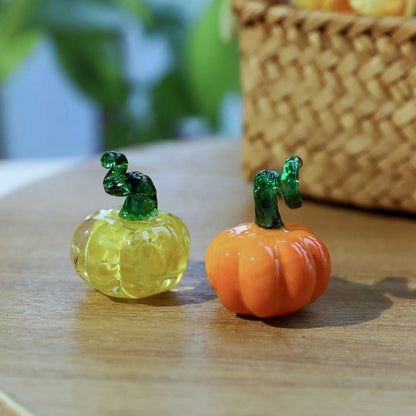 Glasira - Colorful Pumpkin Shape Table Ornament - La Vie Est Belle