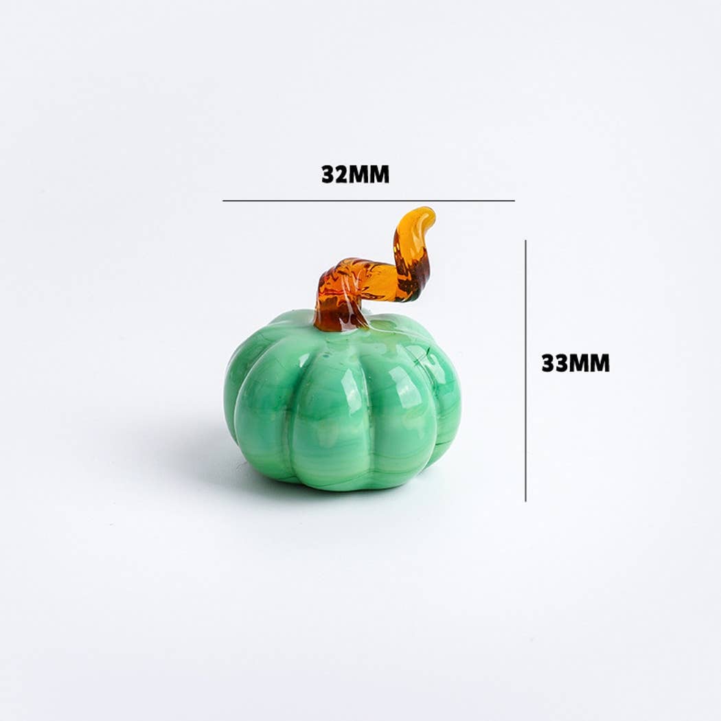 Glasira - Colorful Pumpkin Shape Table Ornament - La Vie Est Belle