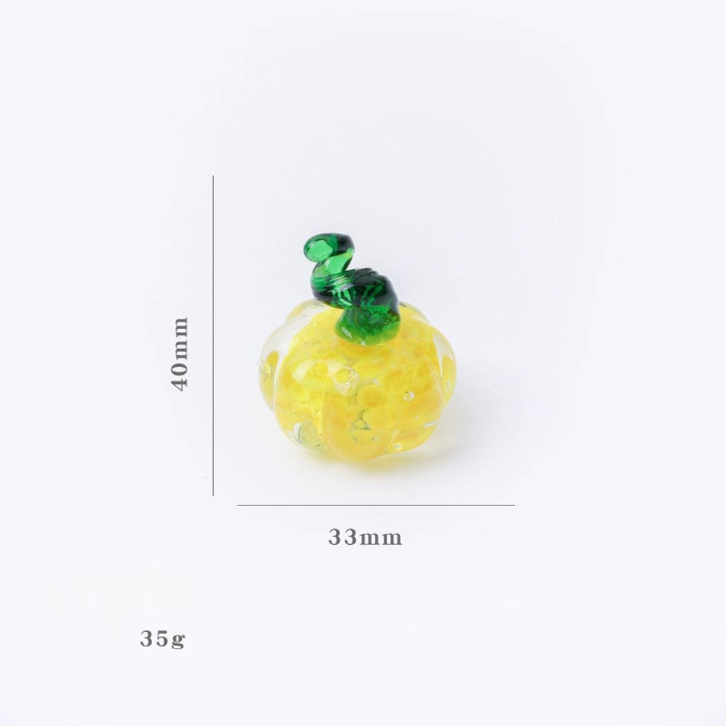 Glasira - Colorful Pumpkin Shape Table Ornament - La Vie Est Belle