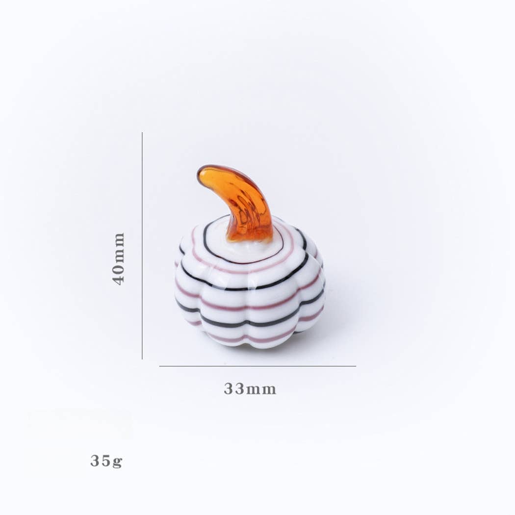 Glasira - Colorful Pumpkin Shape Table Ornament - La Vie Est Belle