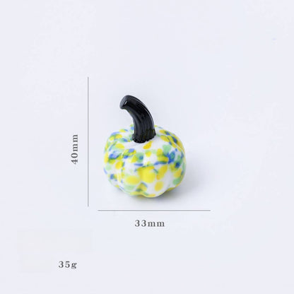 Glasira - Colorful Pumpkin Shape Table Ornament - La Vie Est Belle