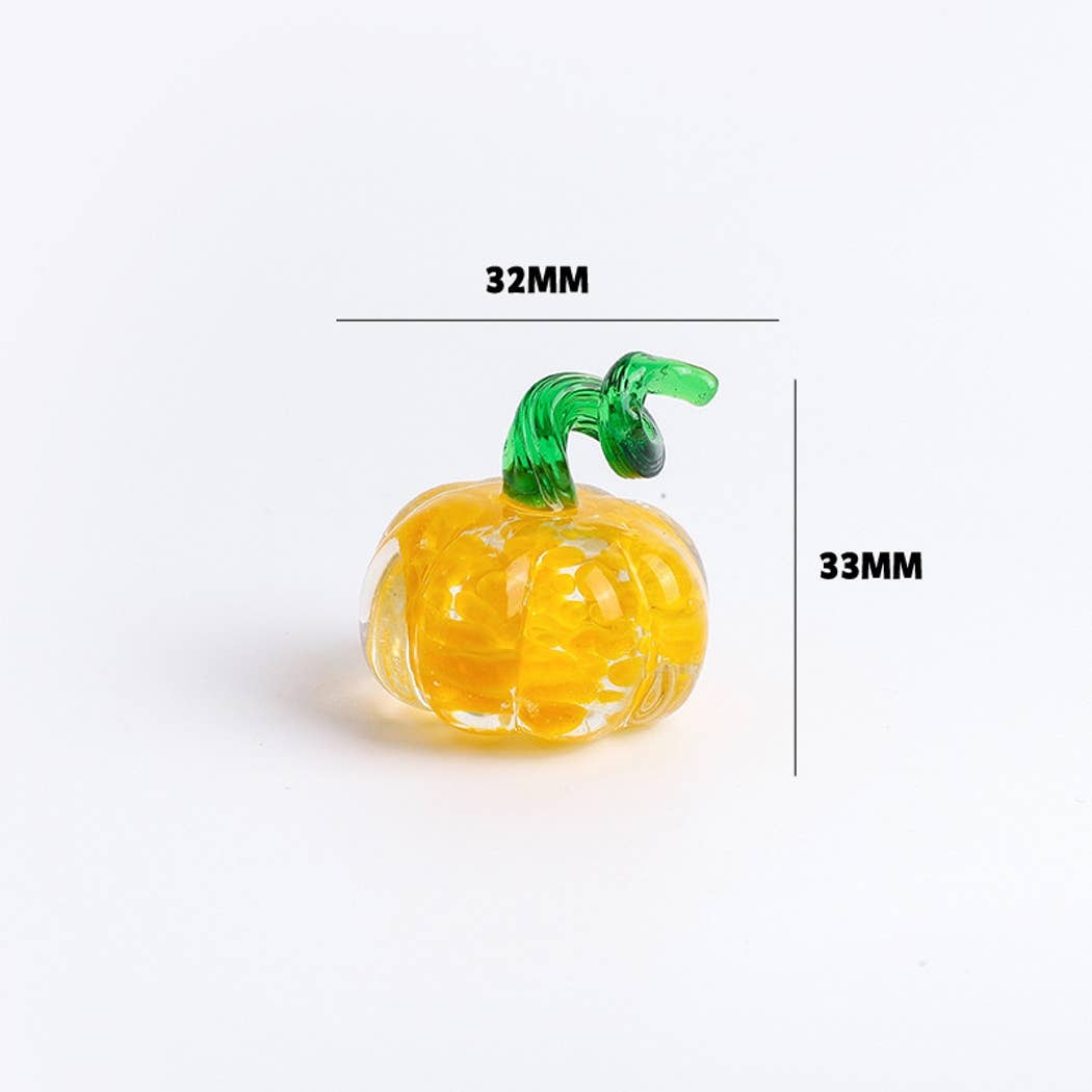 Glasira - Colorful Pumpkin Shape Table Ornament - La Vie Est Belle