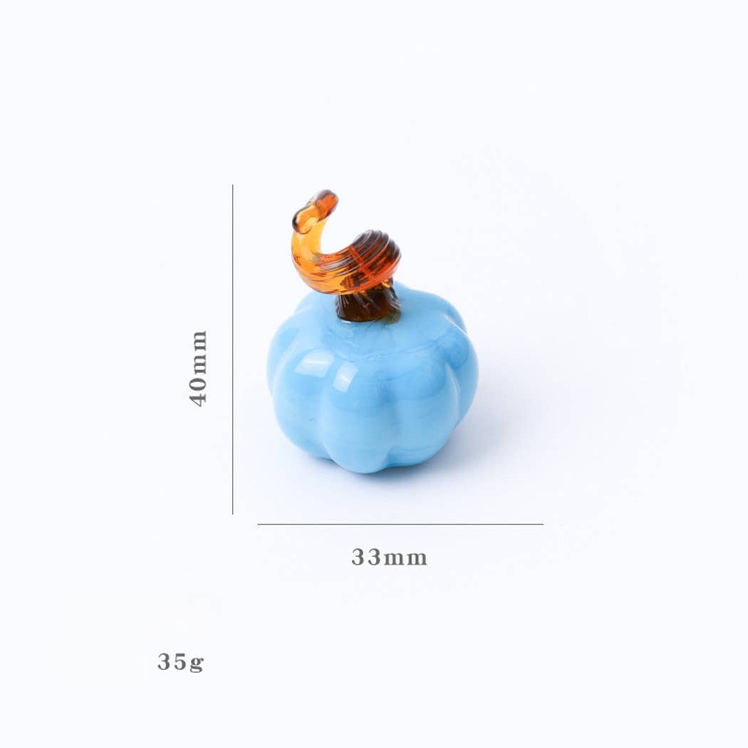 Glasira - Colorful Pumpkin Shape Table Ornament - La Vie Est Belle