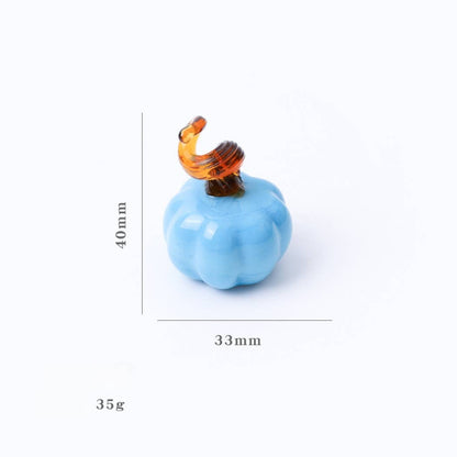 Glasira - Colorful Pumpkin Shape Table Ornament - La Vie Est Belle