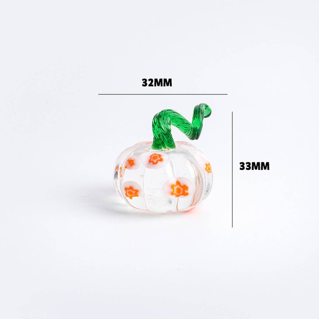 Glasira - Colorful Pumpkin Shape Table Ornament - La Vie Est Belle