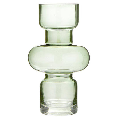 Glass Bubble Vase - Green - La Vie Est Belle