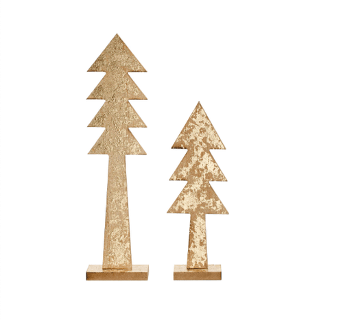Gold Finish Tree - 2 Sizes - La Vie Est Belle