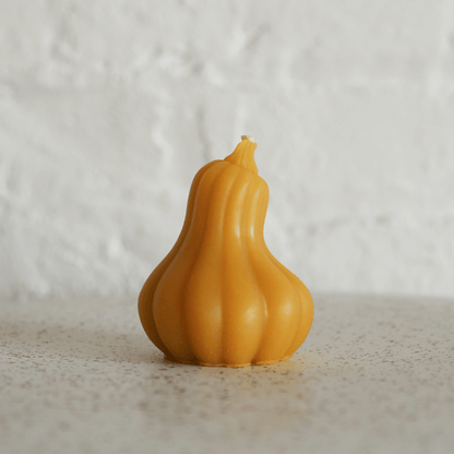 Gourd - Handmade Beeswax Fall Candle - La Vie Est Belle
