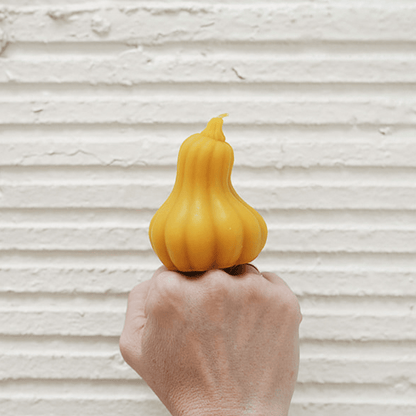 Gourd - Handmade Beeswax Fall Candle - La Vie Est Belle