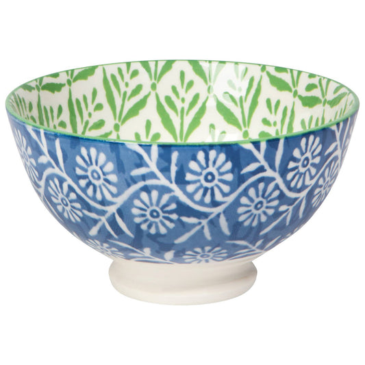 Green Leaf Stamped Bowl 4 inch - La Vie Est Belle