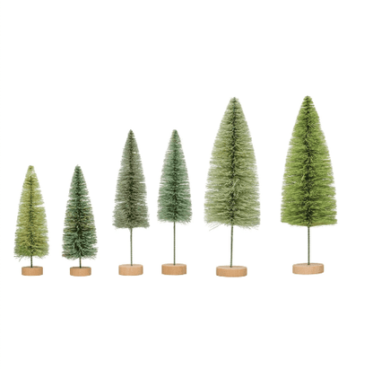 Green Sisal Trees, 3 Sizes - La Vie Est Belle