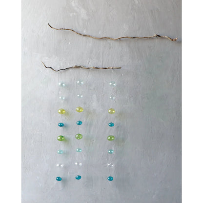 Hand - Blown Glass Bubble Garland - La Vie Est Belle