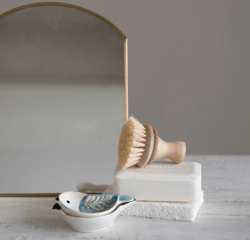 Hand - Painted Stoneware Bird Shaped Dish, 4 Styles - La Vie Est Belle