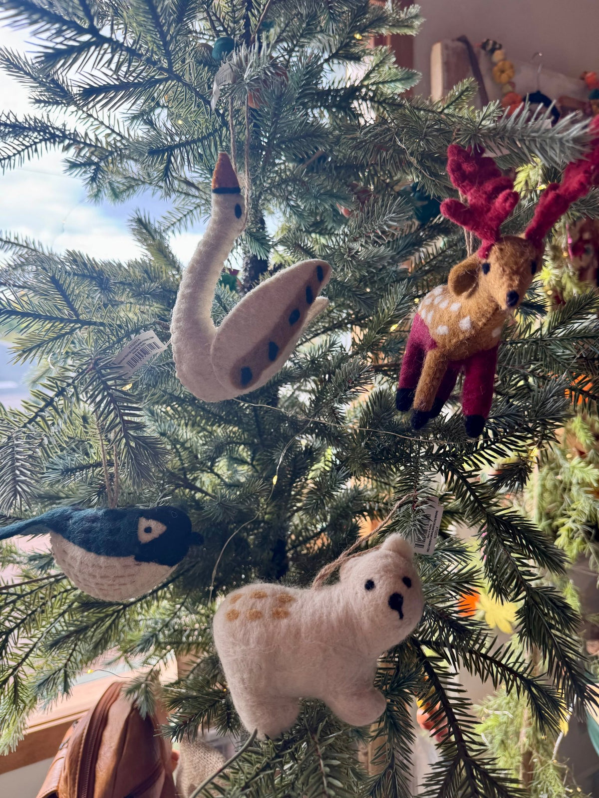 Handmade Wool Felt Animal Ornament - La Vie Est Belle