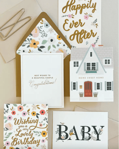 Happily Ever After Wedding Card - La Vie Est Belle