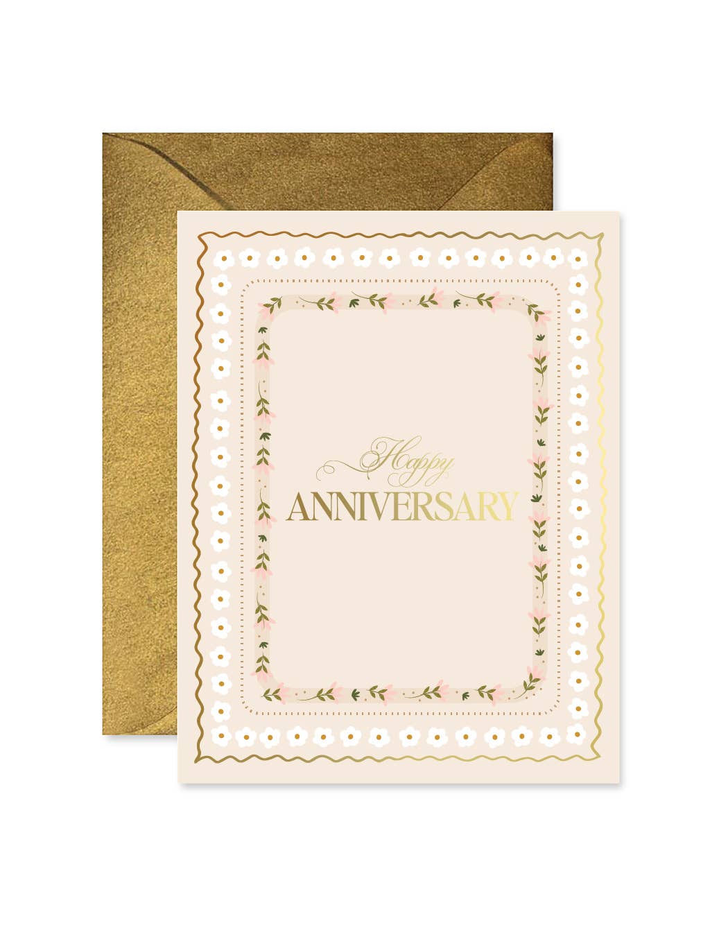 Happy Anniversary Album Greeting Card - La Vie Est Belle